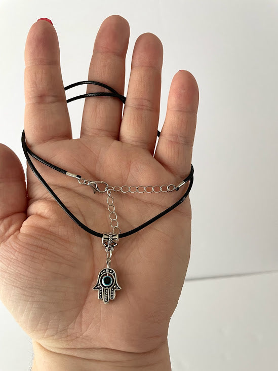 Hamsa Hand Necklace