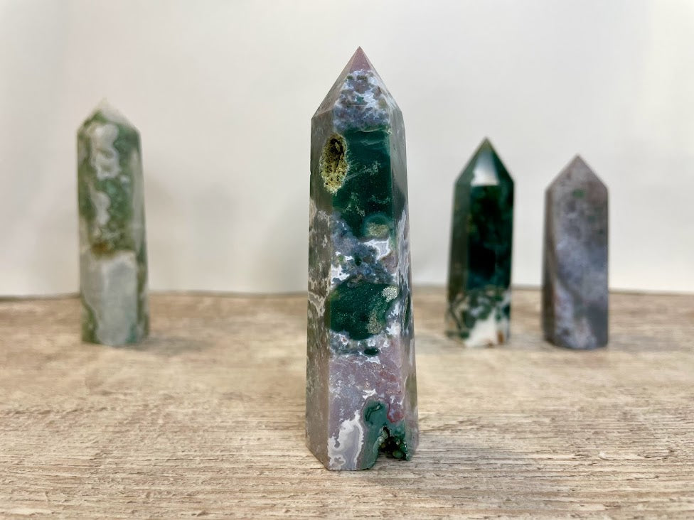 Moss Agate Points