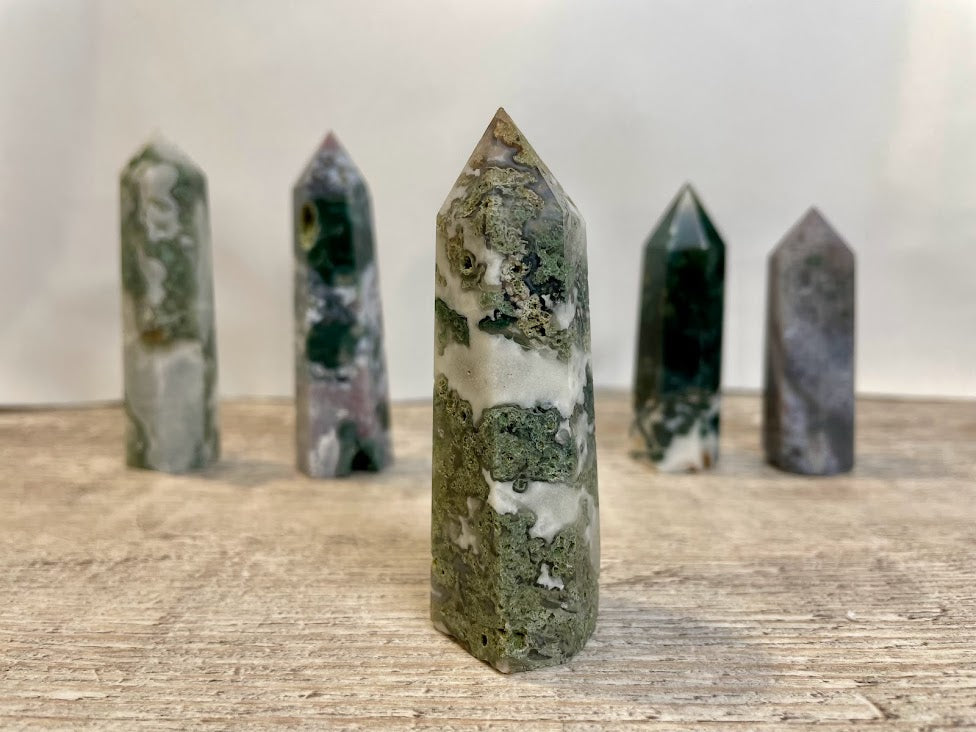 Moss Agate Points