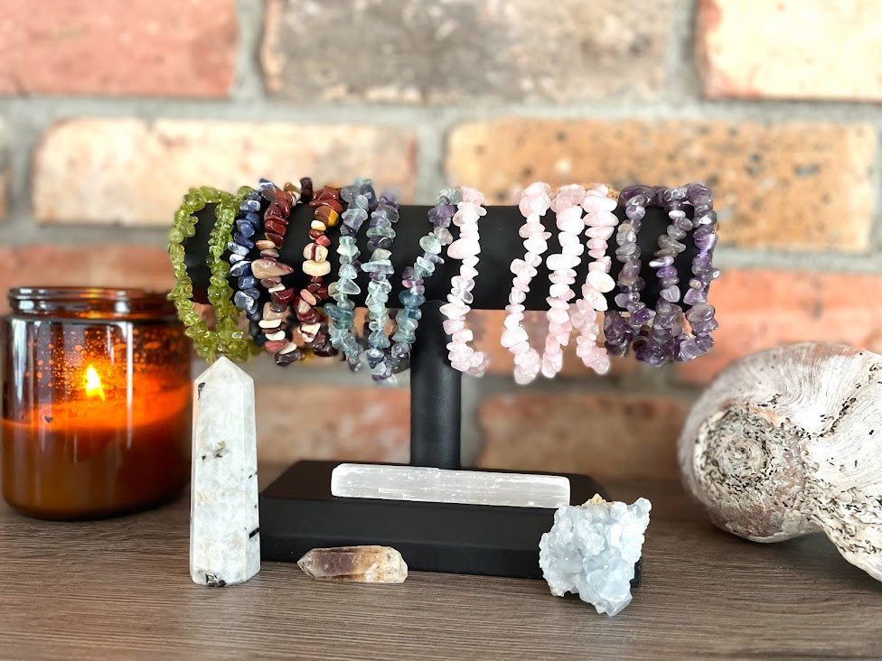 Crystal Chip Bracelet