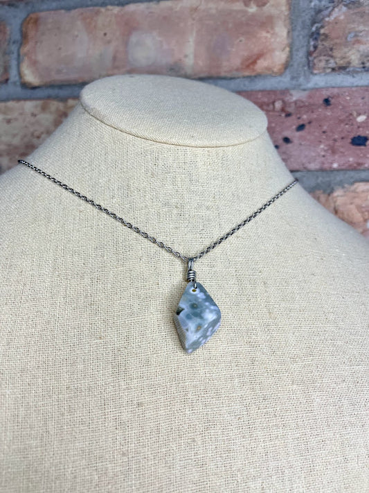 Ocean Jasper | Orbicular Jasper Necklace