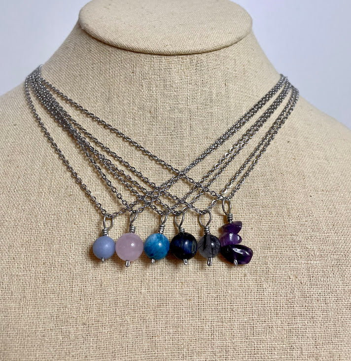 Crystal Bead Necklace