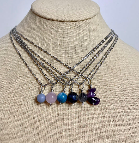 Crystal Bead Necklace