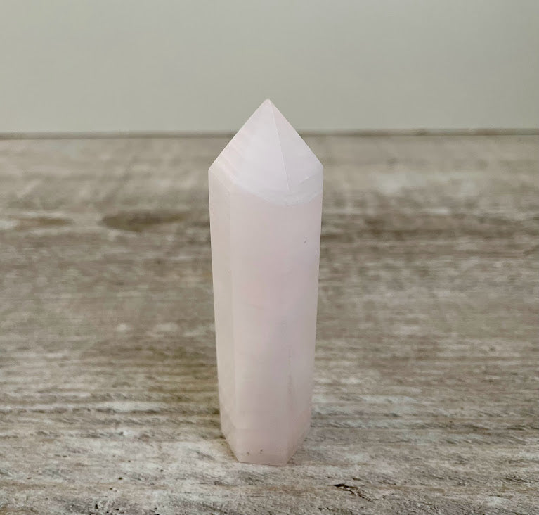 Pink Calcite Point
