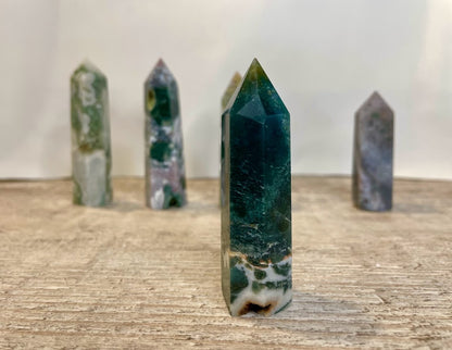 Moss Agate Points